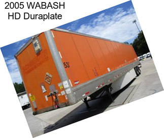 2005 WABASH HD Duraplate