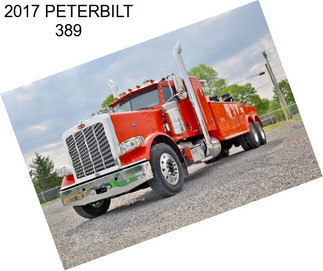 2017 PETERBILT 389