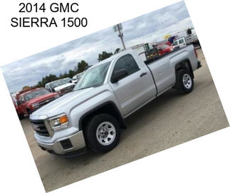 2014 GMC SIERRA 1500