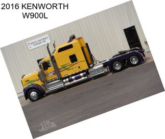 2016 KENWORTH W900L