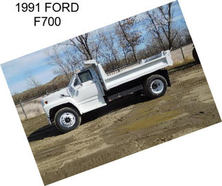 1991 FORD F700