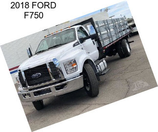 2018 FORD F750