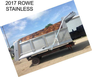 2017 ROWE STAINLESS