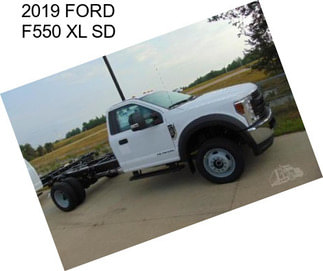 2019 FORD F550 XL SD