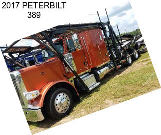 2017 PETERBILT 389