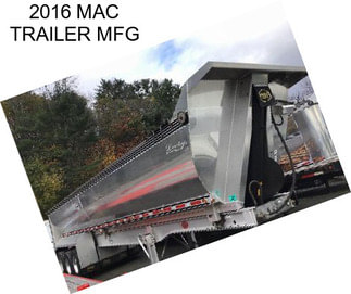 2016 MAC TRAILER MFG