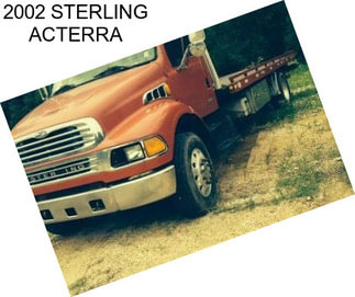 2002 STERLING ACTERRA