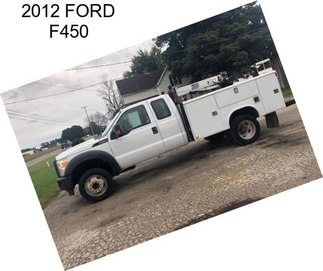 2012 FORD F450