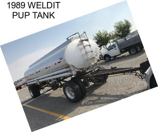 1989 WELDIT PUP TANK