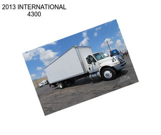 2013 INTERNATIONAL 4300