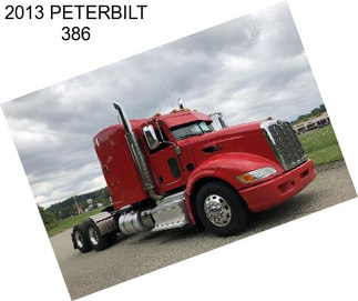 2013 PETERBILT 386