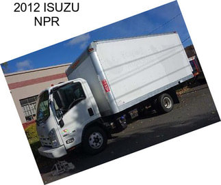 2012 ISUZU NPR