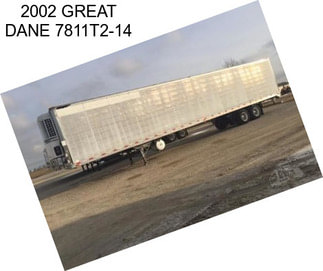 2002 GREAT DANE 7811T2-14