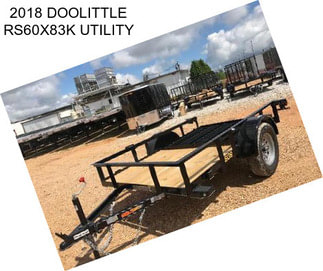 2018 DOOLITTLE RS60X83K UTILITY