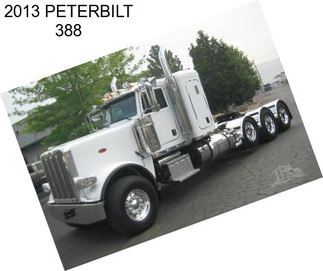 2013 PETERBILT 388