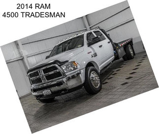 2014 RAM 4500 TRADESMAN