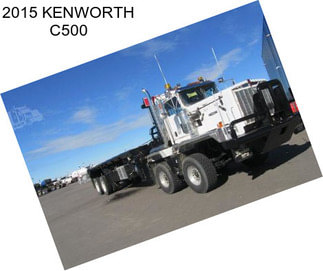 2015 KENWORTH C500