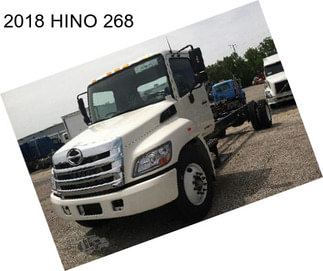 2018 HINO 268