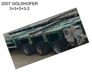 2007 GOLDHOFER 3+3+3+3-2