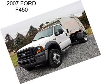 2007 FORD F450