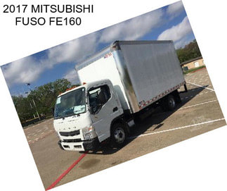 2017 MITSUBISHI FUSO FE160