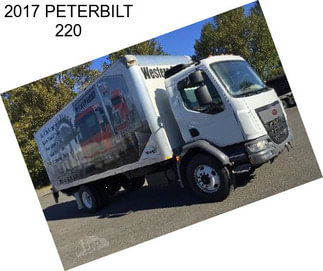 2017 PETERBILT 220