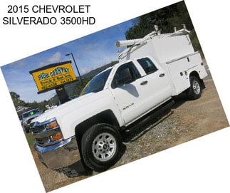 2015 CHEVROLET SILVERADO 3500HD