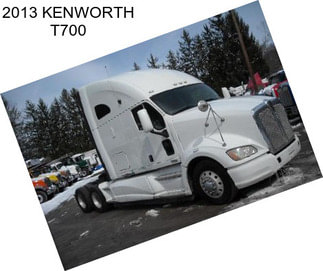 2013 KENWORTH T700