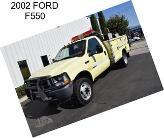 2002 FORD F550