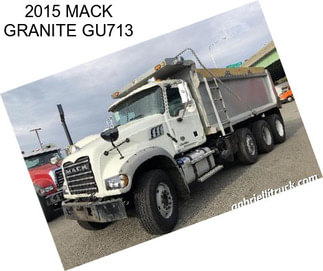 2015 MACK GRANITE GU713