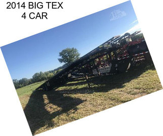 2014 BIG TEX 4 CAR