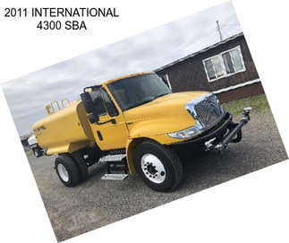 2011 INTERNATIONAL 4300 SBA