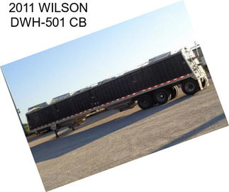 2011 WILSON DWH-501 CB