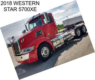 2018 WESTERN STAR 5700XE