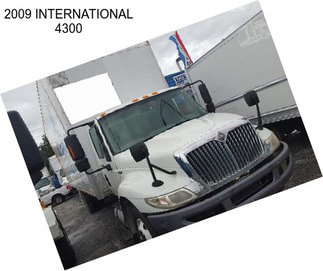 2009 INTERNATIONAL 4300