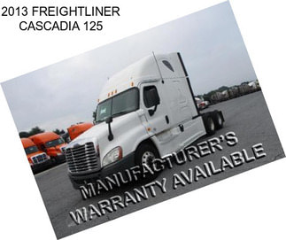 2013 FREIGHTLINER CASCADIA 125