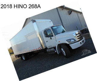 2018 HINO 268A