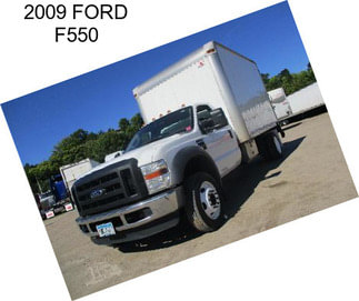 2009 FORD F550