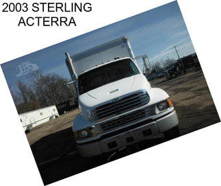 2003 STERLING ACTERRA