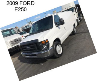 2009 FORD E250