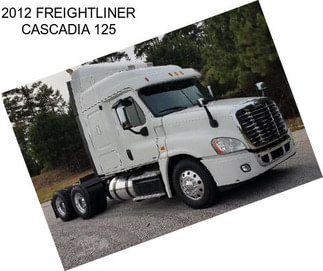 2012 FREIGHTLINER CASCADIA 125