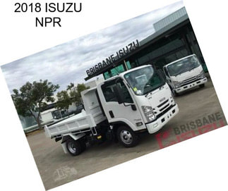 2018 ISUZU NPR