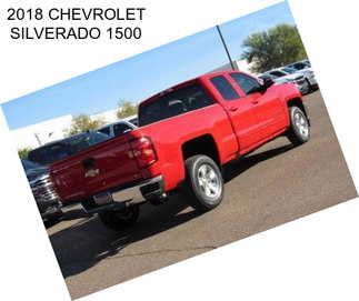 2018 CHEVROLET SILVERADO 1500