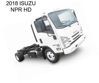 2018 ISUZU NPR HD