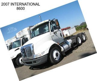 2007 INTERNATIONAL 8600