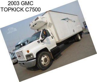 2003 GMC TOPKICK C7500