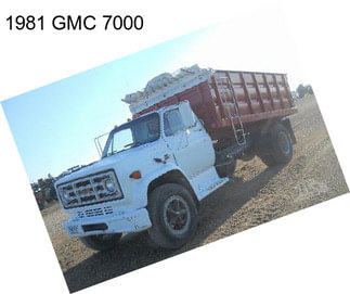 1981 GMC 7000