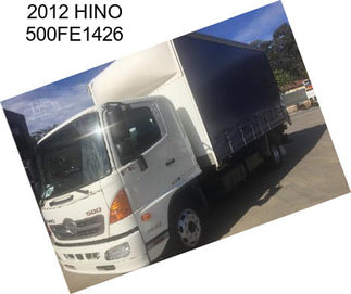 2012 HINO 500FE1426