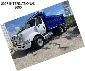 2007 INTERNATIONAL 8600