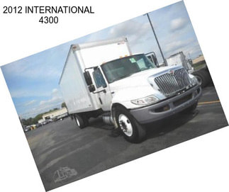 2012 INTERNATIONAL 4300